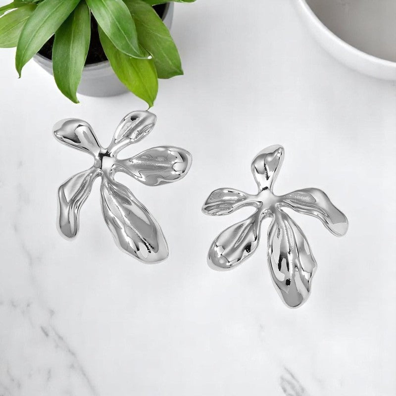 Boucle d'oreille fleur