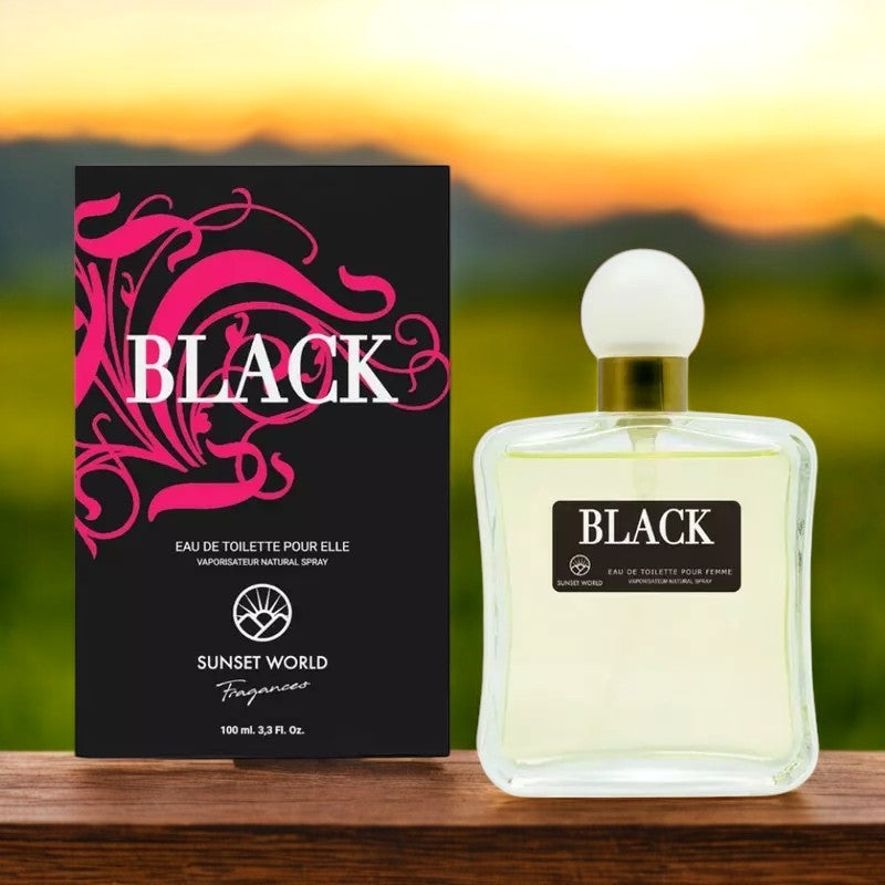 Eau de toilette Black pour femme